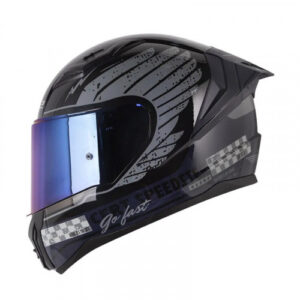 Casco Integral Ls2 Ff810 Ready Set Negro Azul Visor Iridium Xl (171548)