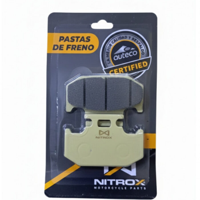 PASTILLAS FRENO TRASERO NITROX