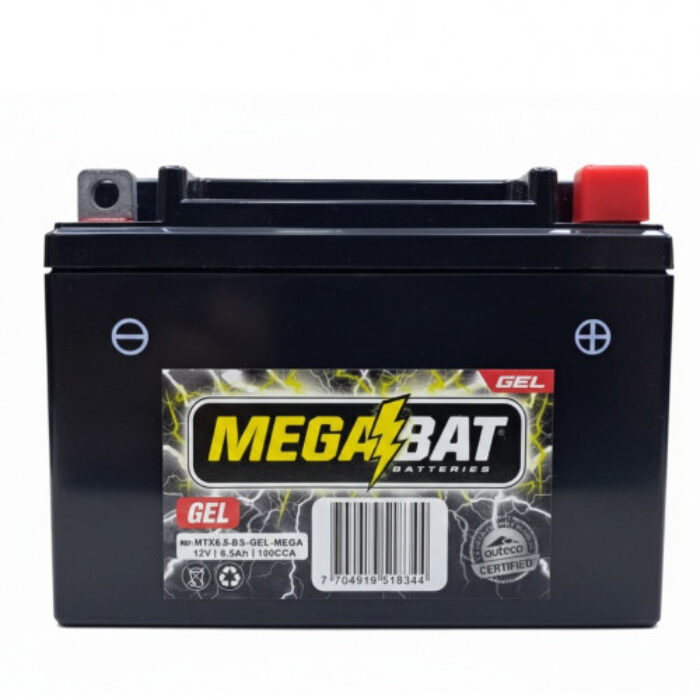 BATERIA MEGABAT GEL MTX6.5 BS 12V 6.5AH