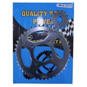 Plato Piñón Gnh 125 Negro 43T-14T-428H