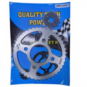 Plato Piñón Discover 135 Negro 43T-14T-428H