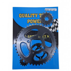 Plato Piñón Ax 100 Negro 42T-14T-428H