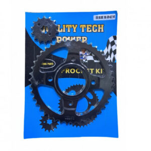 Plato Piñón Eco Deluxe Negro 43T-14T-428H