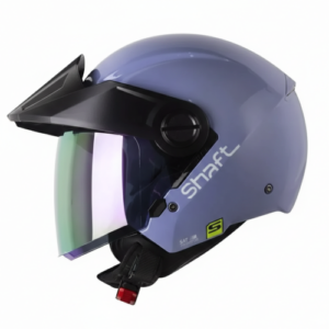 Casco Abierto Shaft 212 Solid Morado Claro Blanco Visor Iridium Morado M (187200)