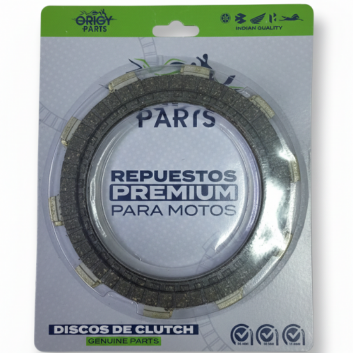 JUEGO 6 DISCOS CLUTCH FZ250