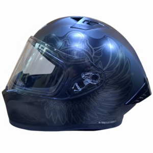 Casco Integral Ich 503 Thorns Negro Rojo Visor Transparente M -195979