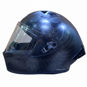 Casco Integral Ich 503 Thorns Negro Fucsia Visor Transparente L -195980