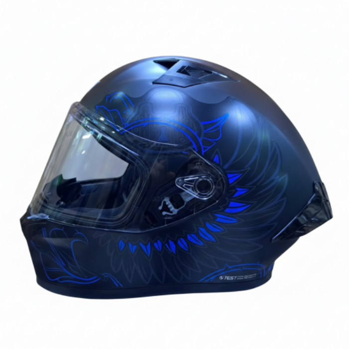 CASCO INTEGRAL ICH 503 THORNS NEGRO GRIS VISOR TR M -199835