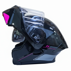 Casco Abatible Ich 3120 Pico Negro Gris Visor Tr M -201503