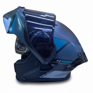 Casco Abatible Ich 3120 Pico Negro Turquesa Visor Smoke S -201558