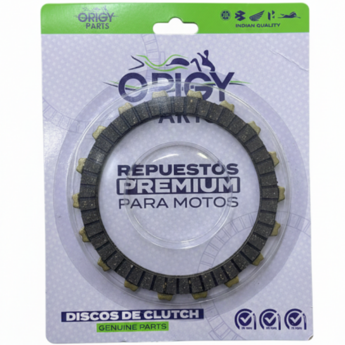 JUEGO 2 DISCOS CLUTCH CRYPTON 115 /2010