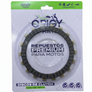 Juego 6 Discos Clutch Pulsar Ns 200/Rs 200/Duke 200/Kmx 125/Cbz 160
