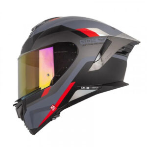 Casco Integral Shaft_Pro 609 Veno Eires Gris Oscuro Visor Iridium M (197526)