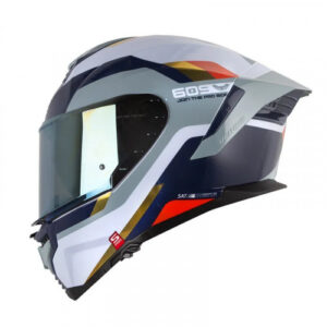 Casco Integral Shaft_Pro 609 Veno Eires Azul Claro Visor Iridium S (197515)