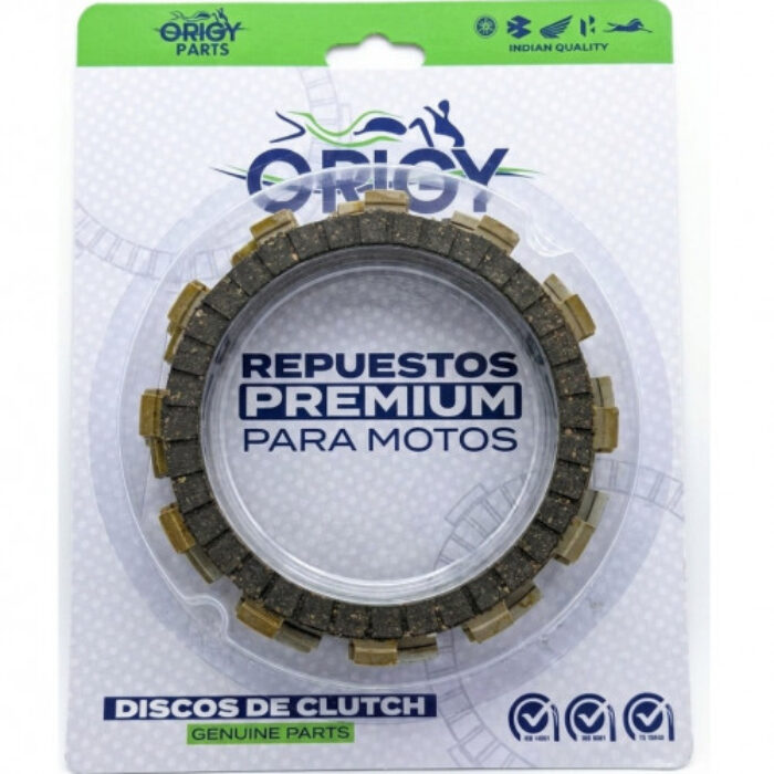 JUEGO 5 DISCOS CLUTCH AX 100