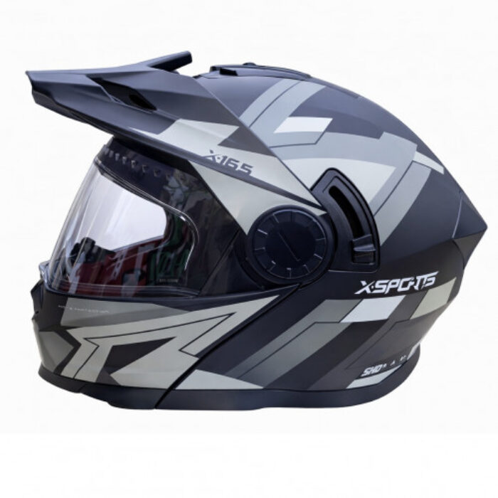 CASCO ABATIBLE XSPORTS 165 RAMAK GRIS BEICH L