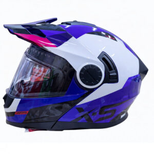 Casco Abatible Xsports 165 Amptop Gris Morado M