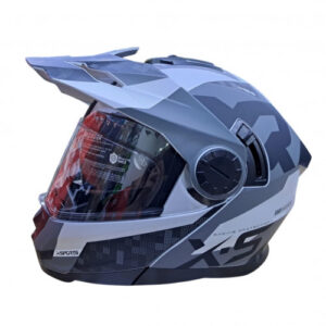Casco Abatible Xsports 165 Amptop Gris Negro L