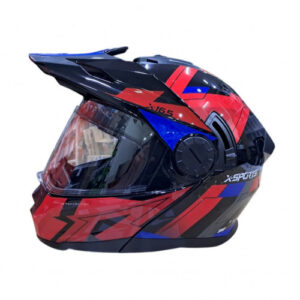 Casco Abatible Xsports 165 Ramak Rojo Azul M