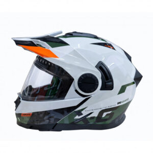 Casco Abatible Xsports 165 Amptop Gris Naranja L