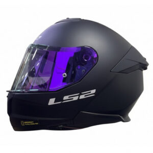Casco Integral Ls2 Ff808 Streamii Solid Negro Mate    Visor  Traslucido M -182184