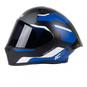 Casco Integral Ich 503 Skp Negro Blanco Visor Smoke L (193977)