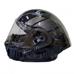 Casco Abatible Ich 3120 Ordanox Negro Gris Visor Tr L (200528)