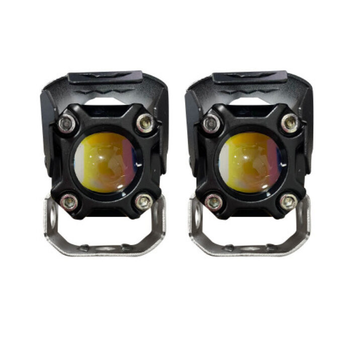 Exploradoras 1 Led Lupa por 2 Bicolor blanco amarillo