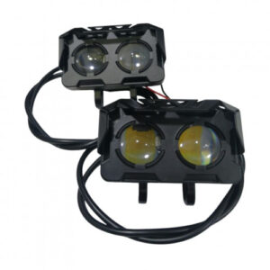 Exploradora Turbo Led Doble Color Antiniebla (Par) Gorra 4500Lm