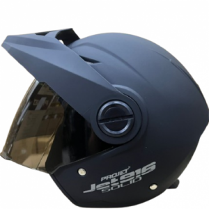 Casco Abierto Jet 916 Negro Solid Mate L