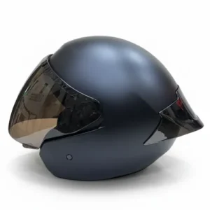 CASCO ABIERTO ICH 101 SP SOLID NEGRO VISOR SMOKE XL -181105