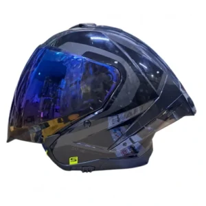 CASCO ABIERTO SHAFT 246 NORTH NEGRO GRIS OSCURO VISOR IRIDIUM L (194766)