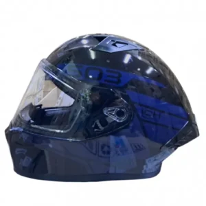 CASCO INTEGRAL ICH 503 BUNCH NEGRO AZUL OSCURO VISOR TR L (200608)
