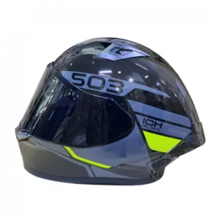 CASCO INTEGRAL ICH 503 BUNCH NEGRO GRIS OSCURO BRILLO VISOR SMOKE L (200640)