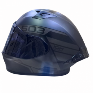 CASCO INTEGRAL ICH 503 BUNCH NEGRO GRIS OSCURO MATE VISOR SMOKE L (200684)