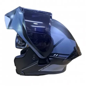 CASCO ABATIBLE ICH 3120 PICO NEGRO GRIS OSCURO VISOR SMOKE L (201480)