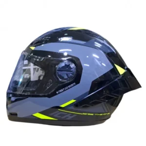CASCO INTEGRAL ICH 501 SP BRAZUK NEGRO GRIS OSCURO BRILLO VISOR TR L (203971)