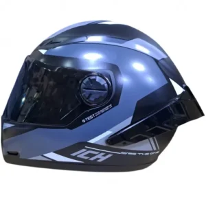CASCO INTEGRAL ICH 501 SP BRAZUK NEGRO GRIS OSCURO VISOR SMOKE L (204007)