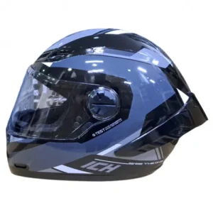 CASCO INTEGRAL ICH 501 SP BRAZUK NEGRO GRIS OSCURO BRILLO VISOR TR L (204011)