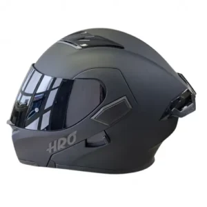 CASCO ABATIBLE HRO-3400DV_EVO SOLID NEGRO GRIS VISOR SMOKE M