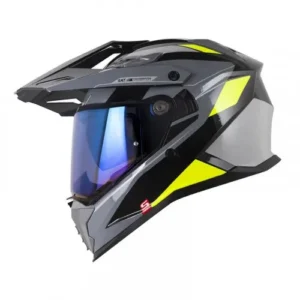 CASCO MULTIPROP SHAFT_PRO MX400D FRONTIER NEGRO GRIS VISOR IRIDIUM M