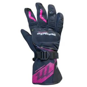 GUANTES IMPERMEABLES MADBIKE BK65 NEGRO/FUCSIA M