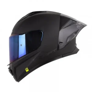 CASCO INTEGRAL SHAFT 596 SP SOLID NEGRO GRIS OSCURO VISOR IRIDIUM S