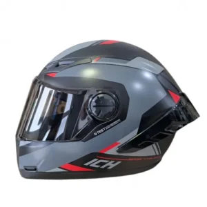 CASCO INTEGRAL ICH 501 SP BRAZUK NEGRO GRIS OSCURO VISOR SMOKE L