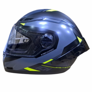 CASCO INTEGRAL ICH 501 SP BRAZUK NEGRO GRIS OSCURO VISOR TR XL