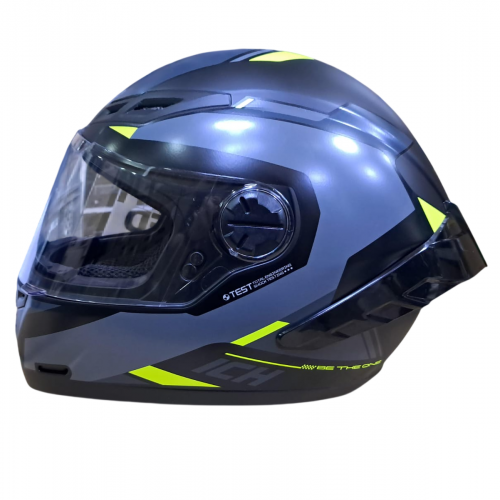 CASCO INTEGRAL ICH 501 SP BRAZUK NEGRO GRIS OSCURO VISOR TR XL