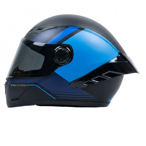 CASCO INTEGRAL ICH 501 SP DINGO NEGRO AZUL VISOR SMOKE XL -206469