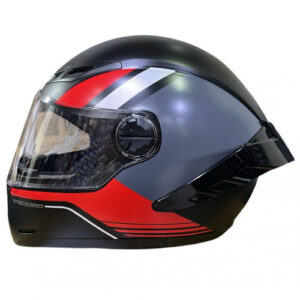 CASCO INTEGRAL ICH 501 SP DINGO NEGRO ROJO SILVER VISOR TR XL -206653