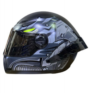 CASCO INTEGRAL ICH 501 SP GEAR FORZE NEGRO GRIS VISOR SMOKE L (206728)