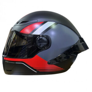 CASCO INTEGRAL ICH 501 SP DINGO NEGRO ROJO SILVER VISOR SMOKE XL -206645